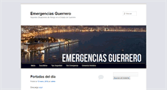 Desktop Screenshot of emergenciasacapulco.info